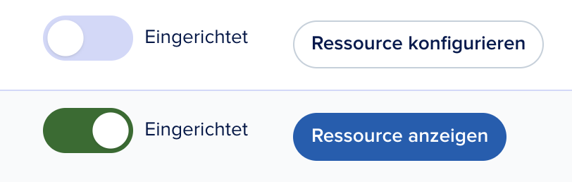 Resource toggle