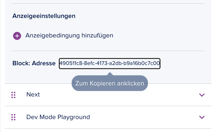 Block ID
