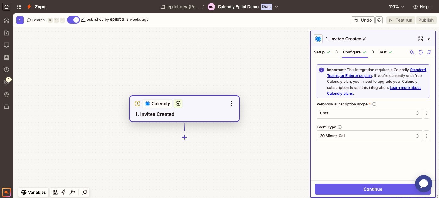 Zapier Calendly Integration